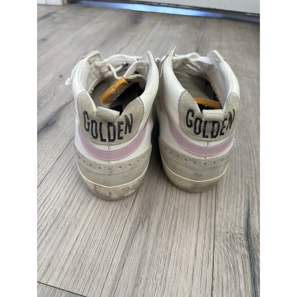 Golden Goose Mid Star leopard print star mid top sneakers size 42 - Picture 3 of 9